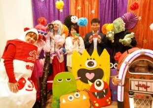 社内イベントでの交流